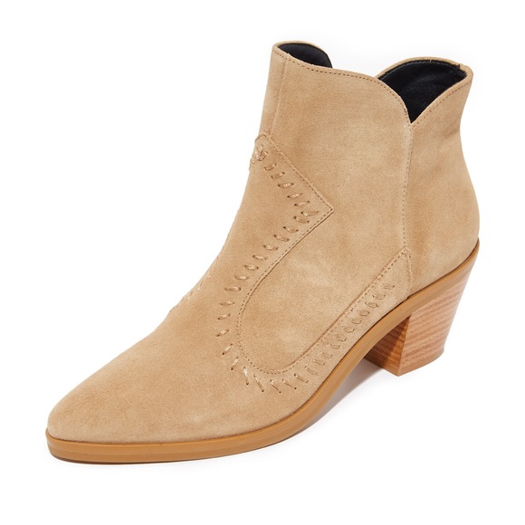 NEW Rebecca Minkoff Suede Lulu Ankle Booties - Picture 7 of 8